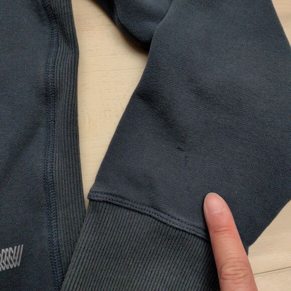 Mack Weldon Ace Hoodie Mens Large Full Zip Navy Blue Stretch Soft Sweatshirt - Picture 10 of 10